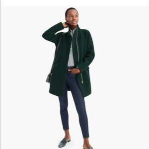 J.Crew Cocoon Coat in Italian Stadium Wool